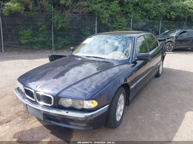 2001 Bmw 740il მანქანა იყიდება აუქციონზე, vin: WBAGH83441DP22891, აუქციონის ნომერი: 45080714
