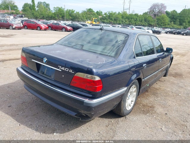 2001 Bmw 740il მანქანა იყიდება აუქციონზე, vin: WBAGH83441DP22891, აუქციონის ნომერი: 45080714