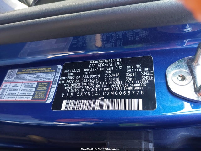 KIA SORENTO S 2021 5XYRL4LCXMG066776 Image 9