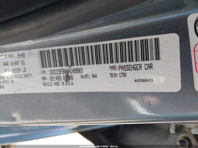 Продаж на аукціоні авто 2010 Dodge Avenger R/t, vin: 1B3CC5FB0AN109803, номер лоту: 45080805