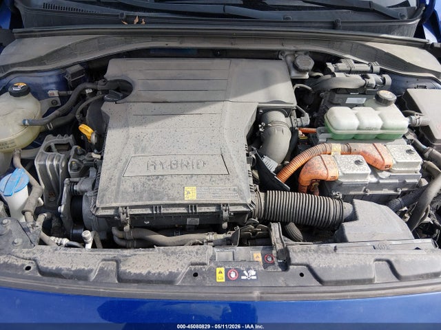 2019 Hyundai Ioniq Hybrid Blue მანქანა იყიდება აუქციონზე, vin: KMHC65LC6KU166612, აუქციონის ნომერი: 45080829