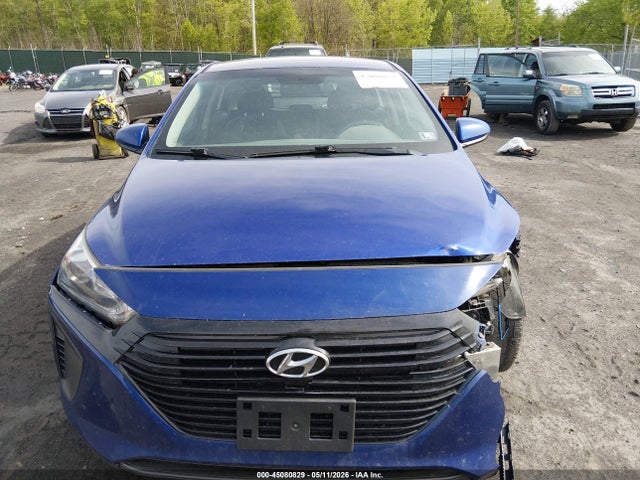 2019 Hyundai Ioniq Hybrid Blue მანქანა იყიდება აუქციონზე, vin: KMHC65LC6KU166612, აუქციონის ნომერი: 45080829