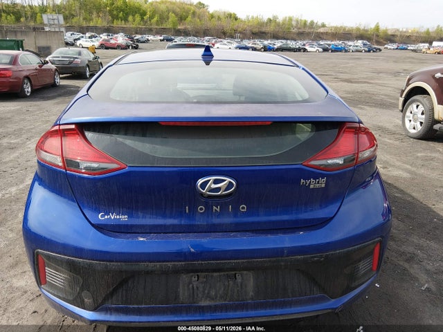 2019 Hyundai Ioniq Hybrid Blue მანქანა იყიდება აუქციონზე, vin: KMHC65LC6KU166612, აუქციონის ნომერი: 45080829