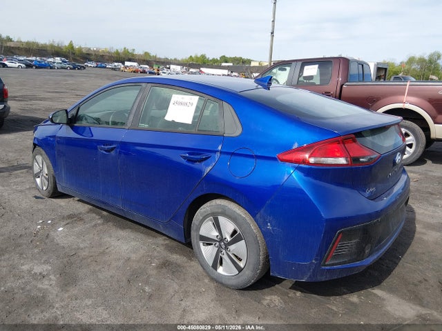 2019 Hyundai Ioniq Hybrid Blue მანქანა იყიდება აუქციონზე, vin: KMHC65LC6KU166612, აუქციონის ნომერი: 45080829