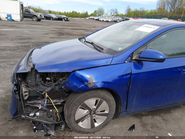 2019 Hyundai Ioniq Hybrid Blue მანქანა იყიდება აუქციონზე, vin: KMHC65LC6KU166612, აუქციონის ნომერი: 45080829