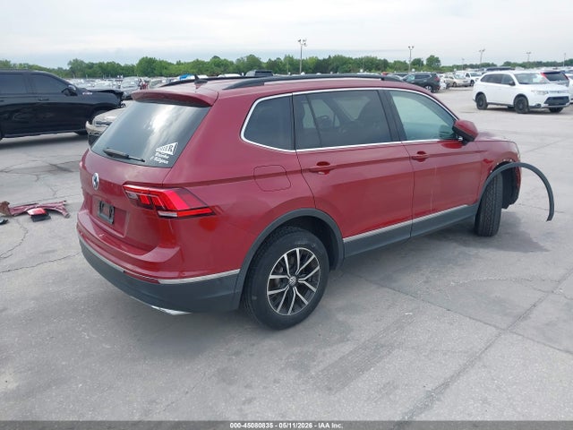45080835 :رقم المزاد ، 3VV3B7AX3MM055798 vin ، 2021 Volkswagen Tiguan 2.0t Se/2.0t Se R-line Black/2.0t Sel مزاد بيع