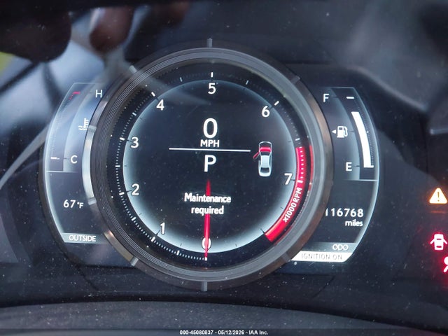 Aukcja sprzedaży 2015 Lexus Is 250, vin: JTHBF1D24F5046255, numer aukcji: 45080837