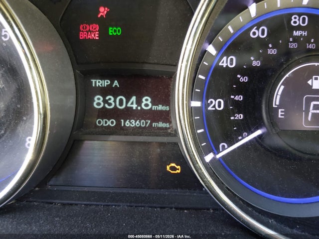 2013 Hyundai Sonata Gls მანქანა იყიდება აუქციონზე, vin: 5NPEB4AC8DH740257, აუქციონის ნომერი: 45080868