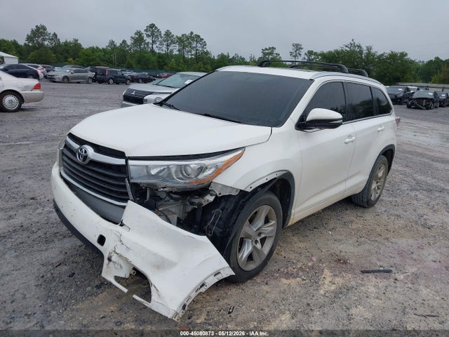 45080873 :رقم المزاد ، 5TDYKRFH9ES025174 vin ، 2014 Toyota Highlander Limited V6 مزاد بيع