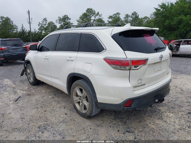 45080873 :رقم المزاد ، 5TDYKRFH9ES025174 vin ، 2014 Toyota Highlander Limited V6 مزاد بيع