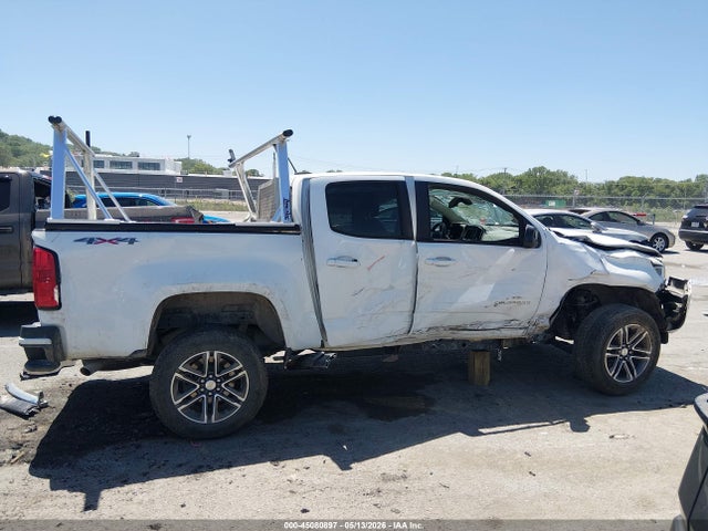 Aukcja sprzedaży 2021 Chevrolet Colorado 4wd  Short Box Wt, vin: 1GCGTBEN0M1209938, numer aukcji: 45080897