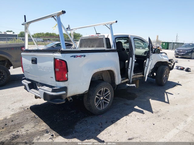 Aukcja sprzedaży 2021 Chevrolet Colorado 4wd  Short Box Wt, vin: 1GCGTBEN0M1209938, numer aukcji: 45080897