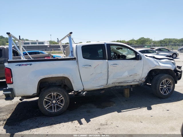 Aukcja sprzedaży 2021 Chevrolet Colorado 4wd  Short Box Wt, vin: 1GCGTBEN0M1209938, numer aukcji: 45080897