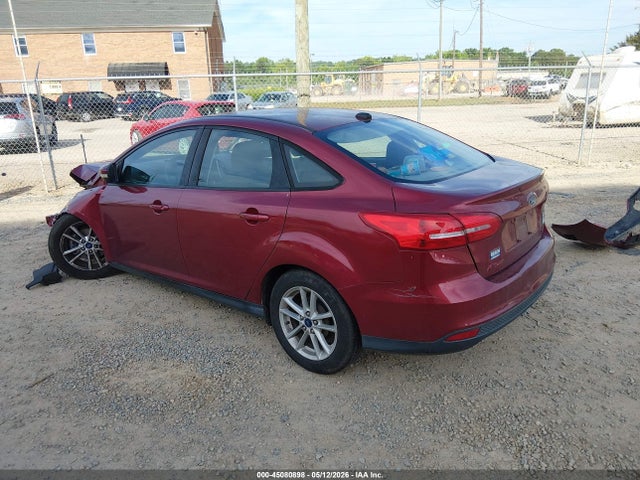 2017 Ford Focus Se მანქანა იყიდება აუქციონზე, vin: 1FADP3F21HL262083, აუქციონის ნომერი: 45080898