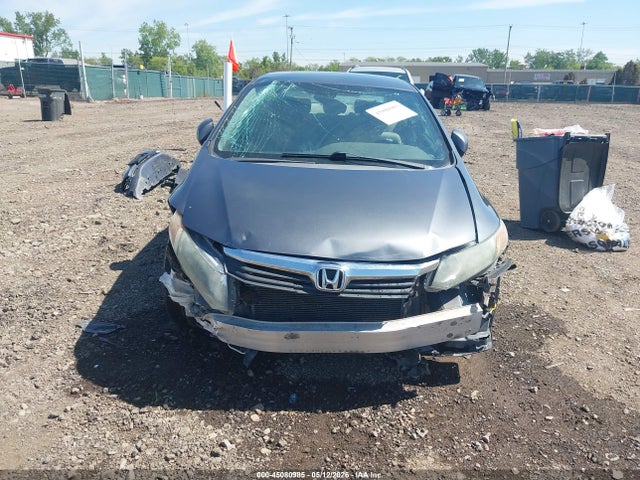 2012 Honda Civic Lx მანქანა იყიდება აუქციონზე, vin: 19XFB2F5XCE345163, აუქციონის ნომერი: 45080985