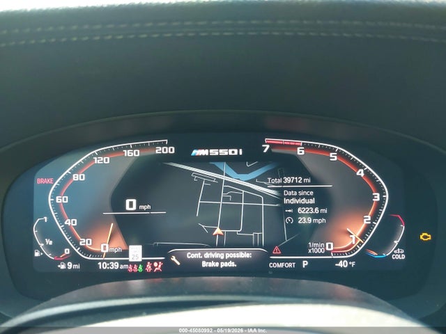 Aukcja sprzedaży 2021 Bmw M550i Xdrive, vin: WBA13BK09MCG98116, numer aukcji: 45080992