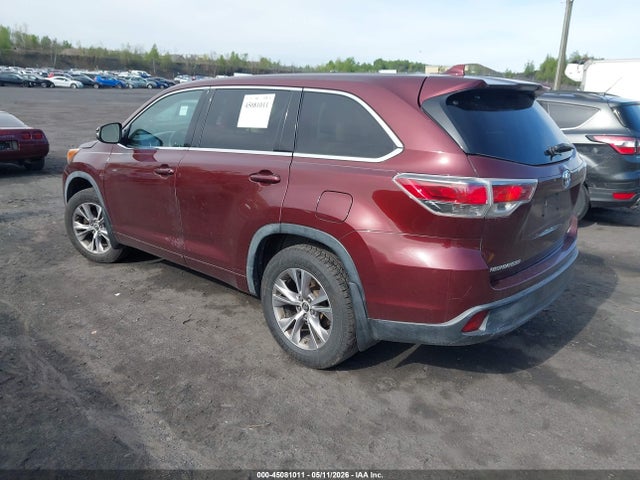 Aukcja sprzedaży 2016 Toyota Highlander Le Plus V6, vin: 5TDBKRFH7GS233207, numer aukcji: 45081011