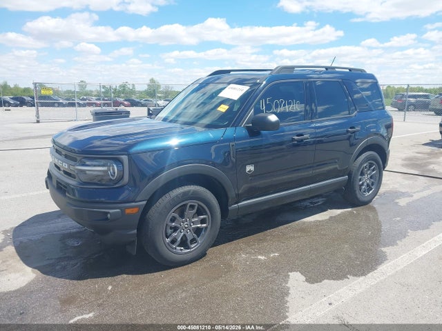 45081210 :رقم المزاد ، 3FMCR9B66MRA15418 vin ، 2021 Ford Bronco Sport Big Bend مزاد بيع