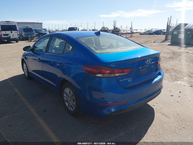 45081211 :رقم المزاد ، KMHD74LF2HU104235 vin ، 2017 Hyundai Elantra Se مزاد بيع
