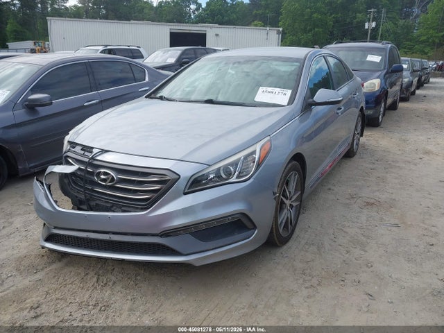 2017 Hyundai Sonata Sport 2.0t მანქანა იყიდება აუქციონზე, vin: 5NPE34AB6HH505236, აუქციონის ნომერი: 45081278