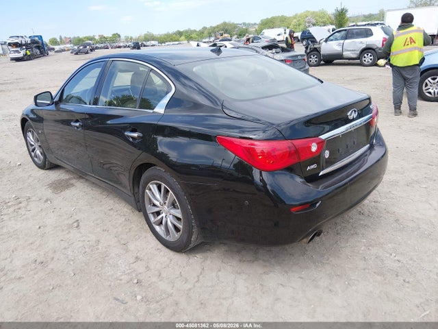 2015 Infiniti Q50 Premium მანქანა იყიდება აუქციონზე, vin: JN1BV7AR7FM403350, აუქციონის ნომერი: 45081362