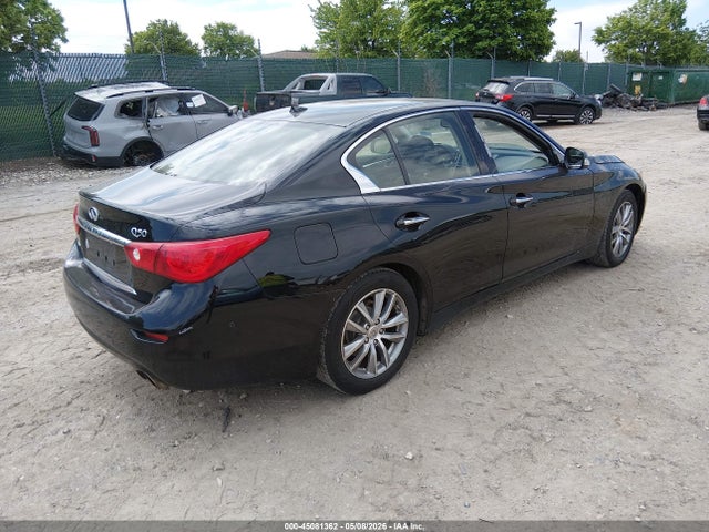 2015 Infiniti Q50 Premium მანქანა იყიდება აუქციონზე, vin: JN1BV7AR7FM403350, აუქციონის ნომერი: 45081362