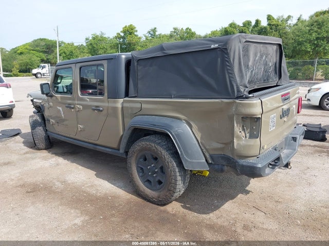 45081395 :رقم المزاد ، 1C6JJTAGXLL167796 vin ، 2020 Jeep Gladiator Sport S 4x4 مزاد بيع