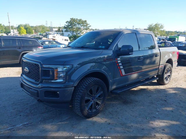 45081421 :رقم المزاد ، 1FTEW1E53JFA25794 vin ، 2018 Ford F-150 Lariat مزاد بيع