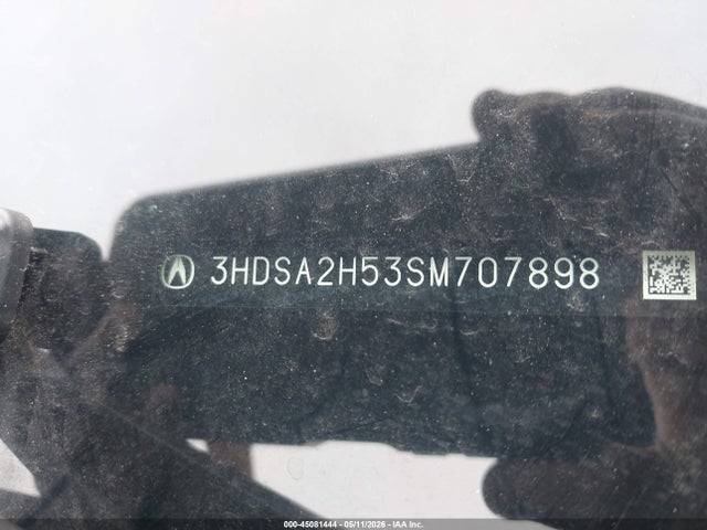 45081444 :رقم المزاد ، 3HDSA2H53SM707898 vin ، 2025 Acura Adx A-spec مزاد بيع