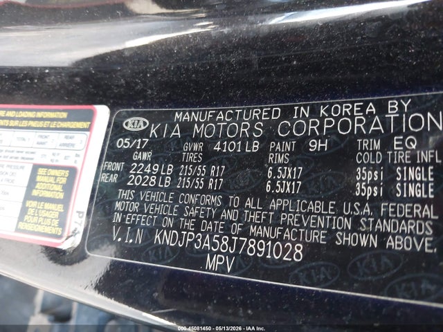 Продаж на аукціоні авто 2018 Kia Soul +, vin: KNDJP3A58J7891028, номер лоту: 45081450
