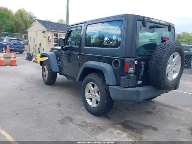 2015 Jeep Wrangler Sport მანქანა იყიდება აუქციონზე, vin: 1C4AJWAG7FL610971, აუქციონის ნომერი: 45081494