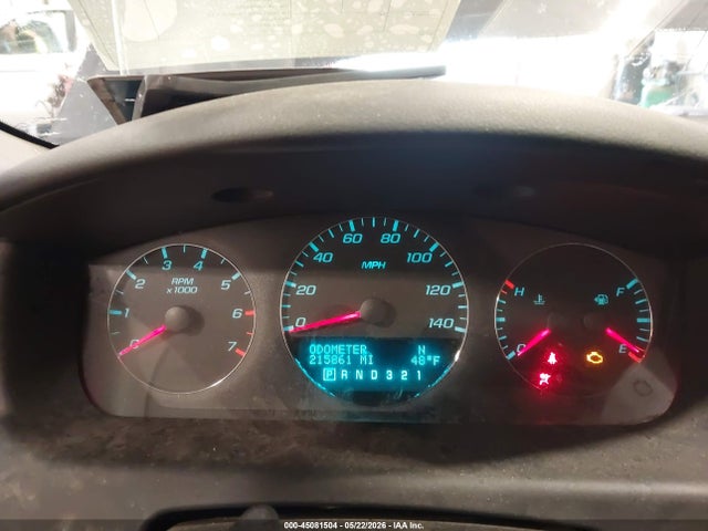 2010 Chevrolet Impala Lt მანქანა იყიდება აუქციონზე, vin: 2G1WB5EKXA1205982, აუქციონის ნომერი: 45081504