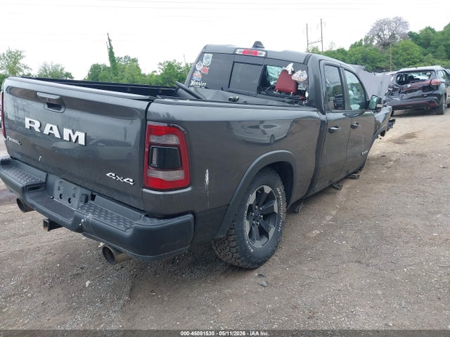 45081530 :رقم المزاد ، 1C6RRFEG6KN845762 vin ، 2019 Ram 1500 Rebel  4x4 6'4 Box مزاد بيع