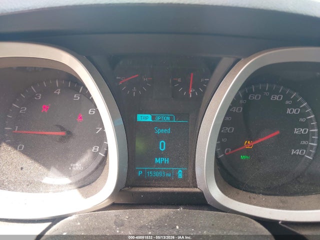 2015 Chevrolet Equinox 1lt მანქანა იყიდება აუქციონზე, vin: 2GNALBEK0F6213376, აუქციონის ნომერი: 45081532