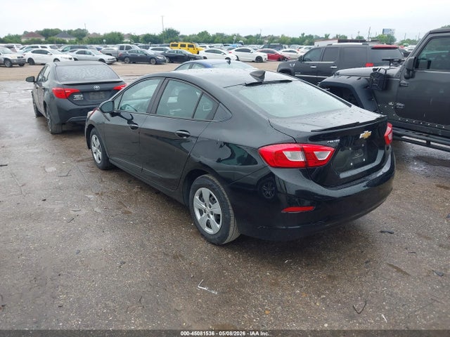 2018 Chevrolet Cruze Ls Auto მანქანა იყიდება აუქციონზე, vin: 1G1BC5SM4J7125081, აუქციონის ნომერი: 45081536
