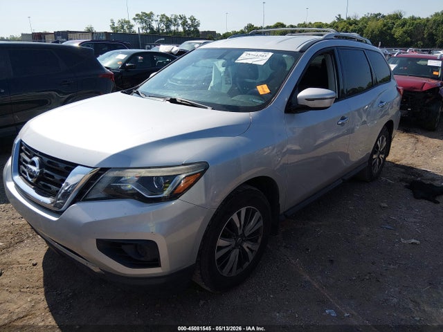 2017 Nissan Pathfinder S მანქანა იყიდება აუქციონზე, vin: 5N1DR2MN4HC911544, აუქციონის ნომერი: 45081545
