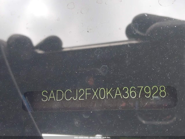 Aukcja sprzedaży 2019 Jaguar F-pace 25t Premium, vin: SADCJ2FX0KA367928, numer aukcji: 45081548