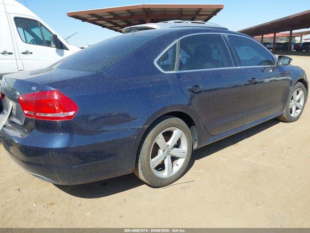 45081574 :رقم المزاد ، 1VWBP7A3XCC096399 vin ، 2012 Volkswagen Passat 2.5l Se مزاد بيع
