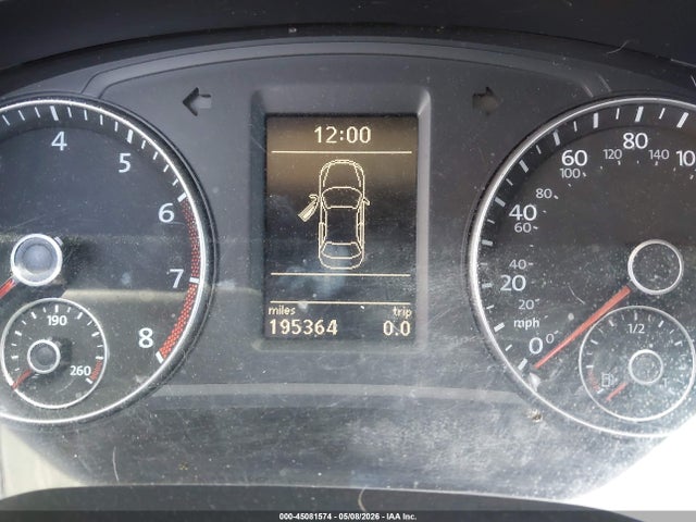 45081574 :رقم المزاد ، 1VWBP7A3XCC096399 vin ، 2012 Volkswagen Passat 2.5l Se مزاد بيع
