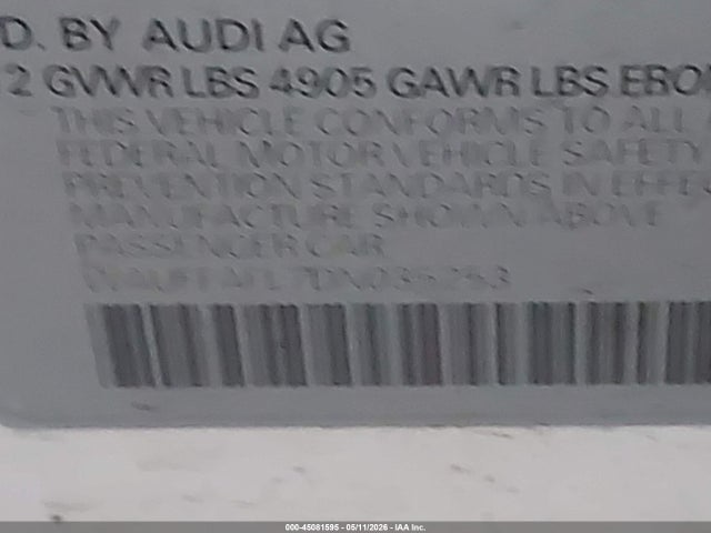 Aukcja sprzedaży 2013 Audi A4 2.0t Premium, vin: WAUFFAFL7DN035253, numer aukcji: 45081595