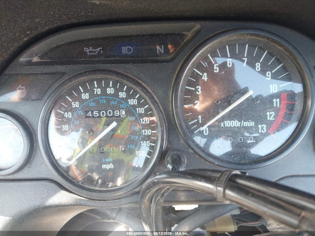 45081598 :رقم المزاد ، JKAZGCA16WB511117 vin ، 1998 Kawasaki Zg1000 مزاد بيع