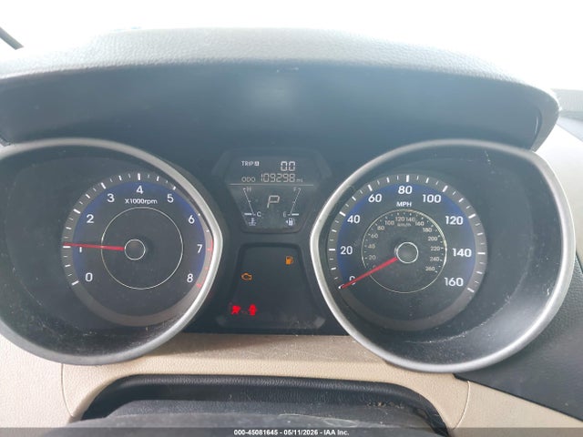45081645 :رقم المزاد ، KMHDH4AE1BU103740 vin ، 2011 Hyundai Elantra Gls (ulsan Plant) مزاد بيع