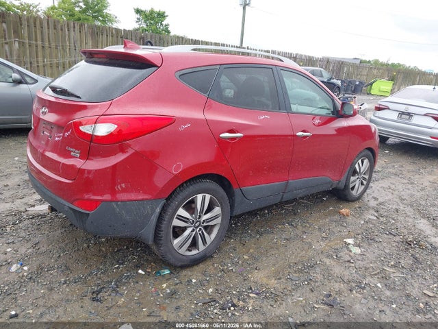 45081660 :رقم المزاد ، KM8JUCAGXFU101159 vin ، 2015 Hyundai Tucson Limited مزاد بيع