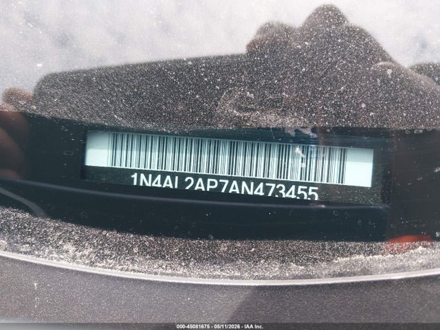 Aukcja sprzedaży 2010 Nissan Altima 2.5 S, vin: 1N4AL2AP7AN473455, numer aukcji: 45081675