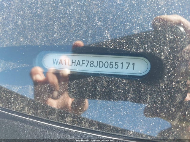 45081717 :رقم المزاد ، WA1LHAF78JD055171 vin ، 2018 Audi Q7 2.0t Premium مزاد بيع