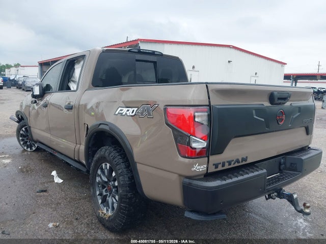 2024 Nissan Titan Pro-4x 4x4 მანქანა იყიდება აუქციონზე, vin: 1N6AA1ED7RN104064, აუქციონის ნომერი: 45081755