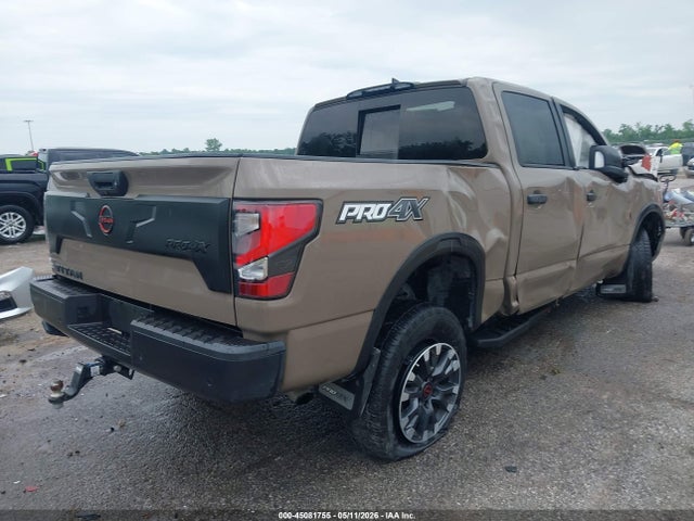2024 Nissan Titan Pro-4x 4x4 მანქანა იყიდება აუქციონზე, vin: 1N6AA1ED7RN104064, აუქციონის ნომერი: 45081755