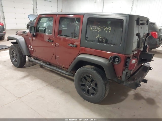 Продажа на аукционе авто 2009 Jeep Wrangler Unlimited X, vin: 1J4GA39109L784596, номер лота: 45081799
