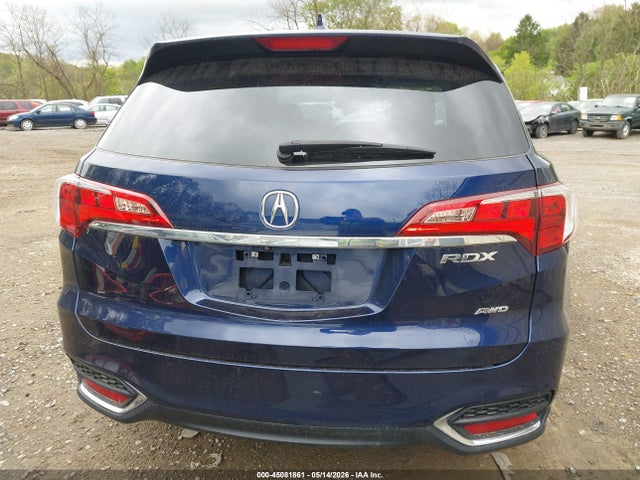 2018 Acura Rdx Technology   Acurawatch Plus Packages/technology Package მანქანა იყიდება აუქციონზე, vin: 5J8TB4H55JL021362, აუქციონის ნომერი: 45081861