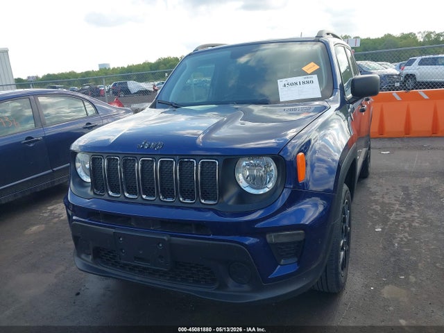 2019 Jeep Renegade Sport 4x4 მანქანა იყიდება აუქციონზე, vin: ZACNJBAB4KPK71586, აუქციონის ნომერი: 45081880